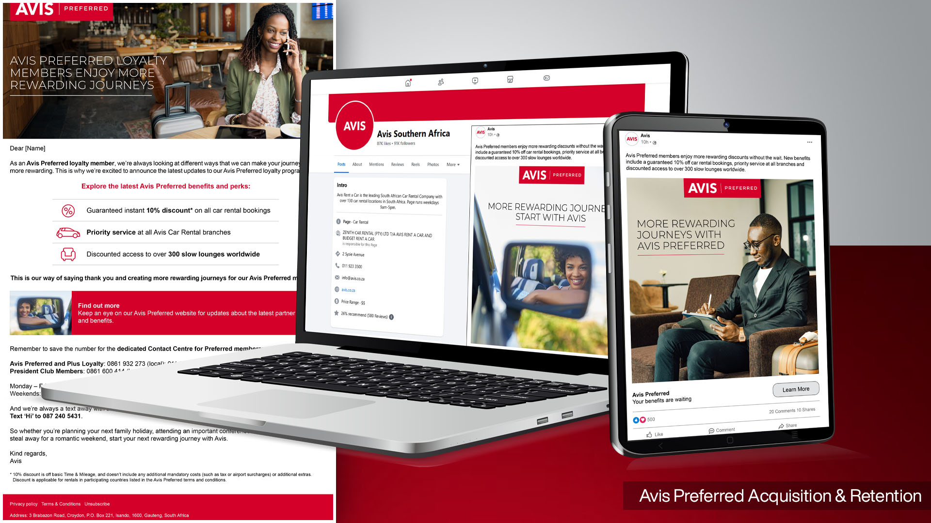 Avis - Acquisition & Retention - Digital Marketing Communications, Direct Marketing