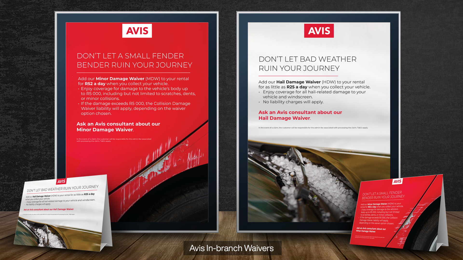 Avis In-branch Waivers - Integrated Marketing Communications, Direct Marketing