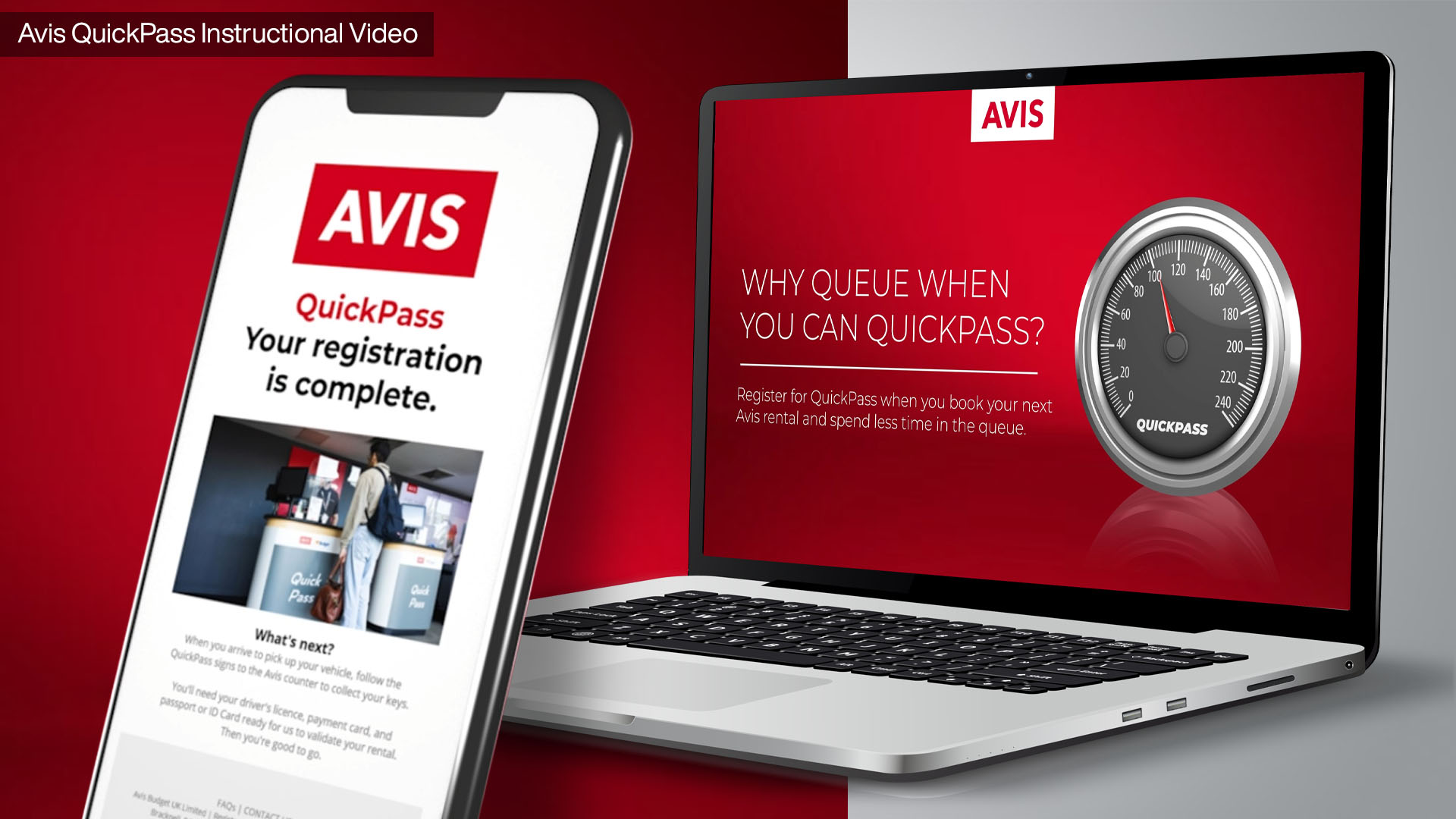 Avis QuickPass Instructional Video - Integrated Marketing Communications, Direct Marketing