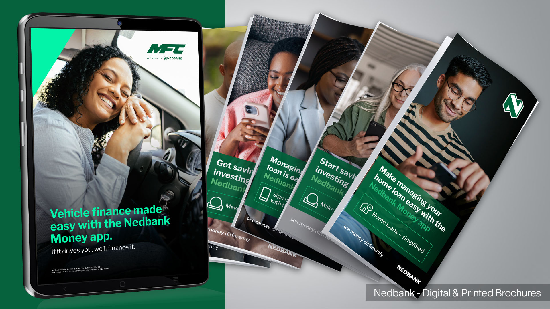 Nedbank Brochures - Integrated Marketing Communications, Direct Marketing