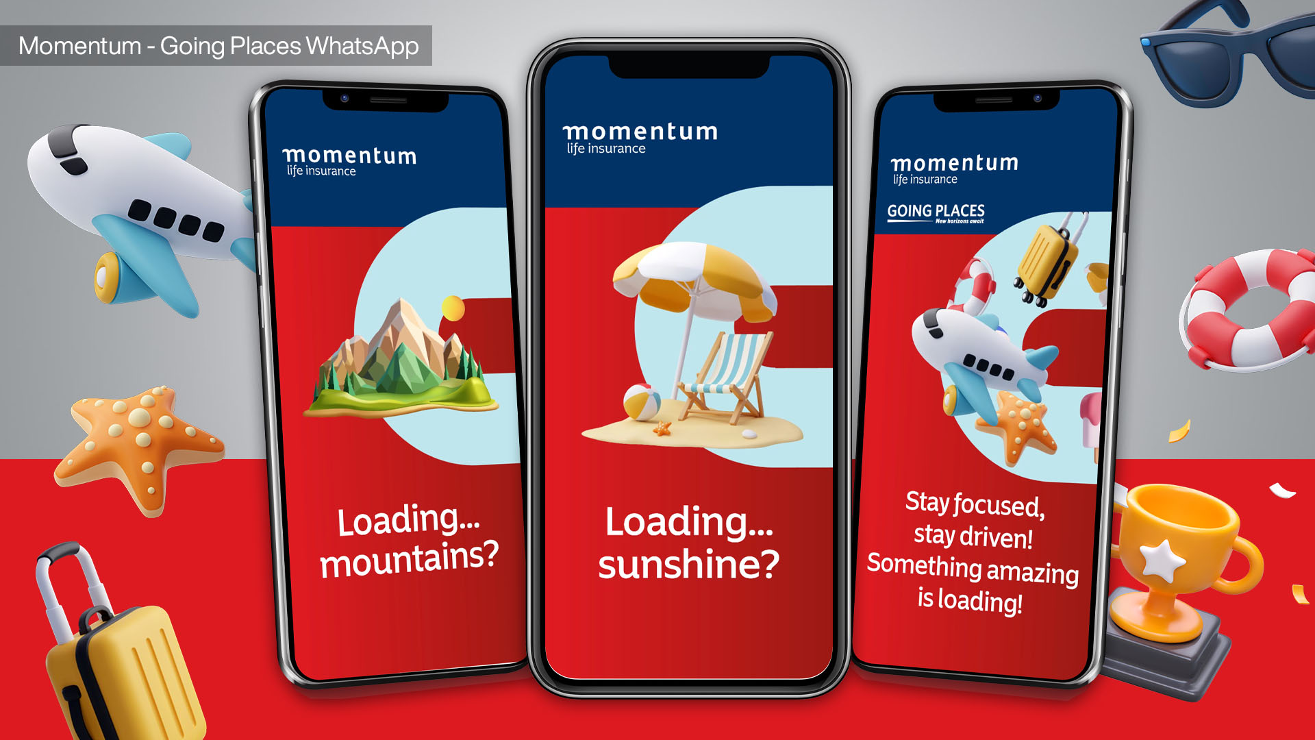 Momentum Going Places WhatsApp - Integrated Marketing Communications, Direct Marketing