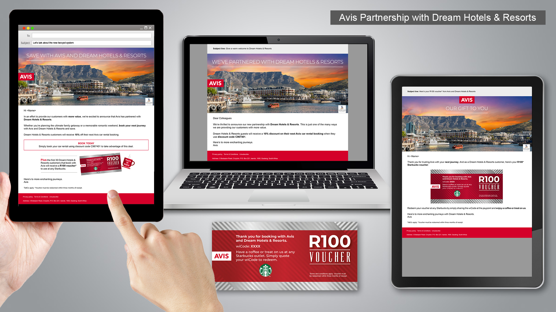 Avis Dream Hotels, Direct Marketing
