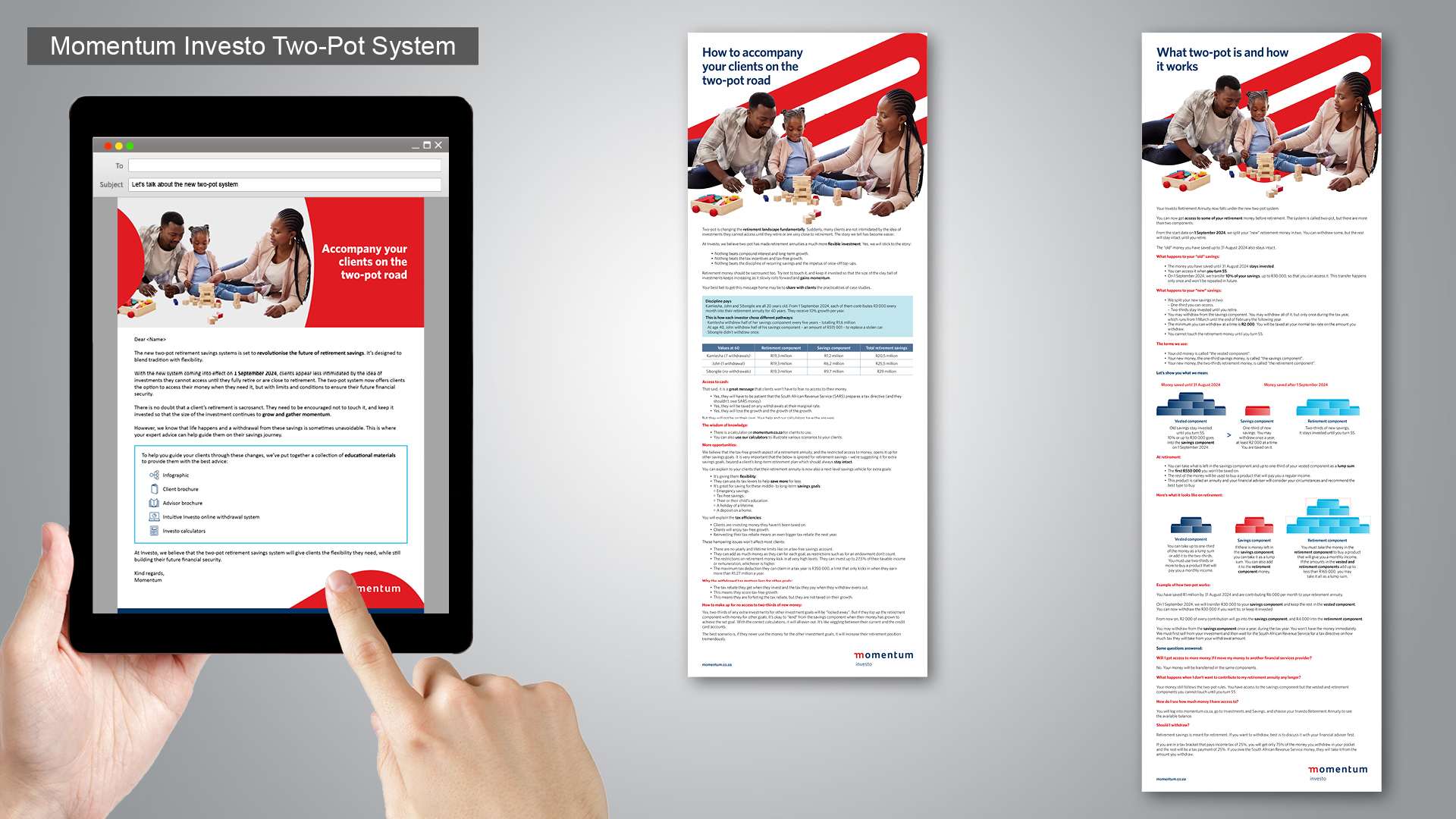Momentum - Investo Two-Pot System, Direct Marketing