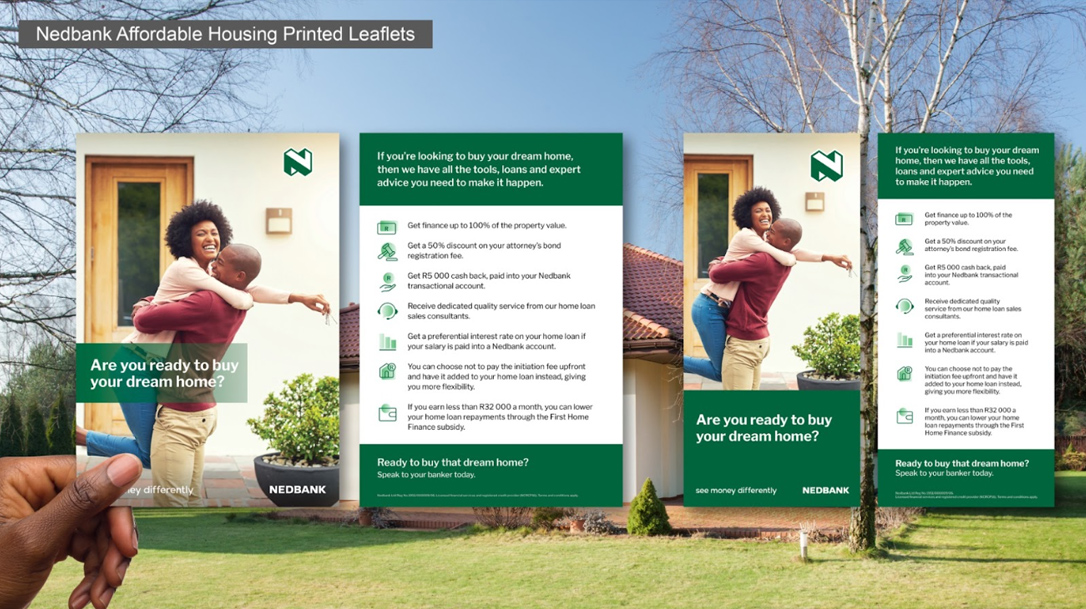 Nedbank - Affordable Housing Digital Leaflet, Direct Marketing