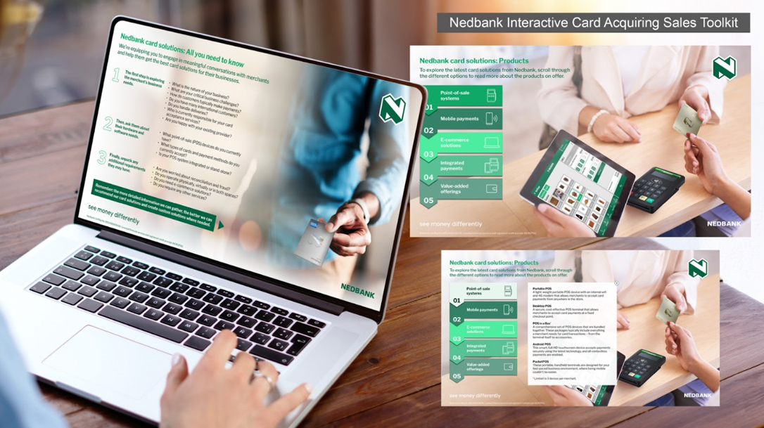 Nedbank - Interactive Card Acquiring Sale Toolkit - Internal Marketing Communications