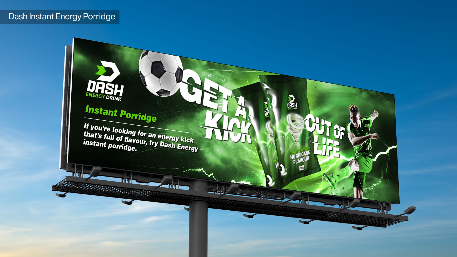 Dash Instant Energy Porridge - Integrated Marketing Communications, Direct Marketing