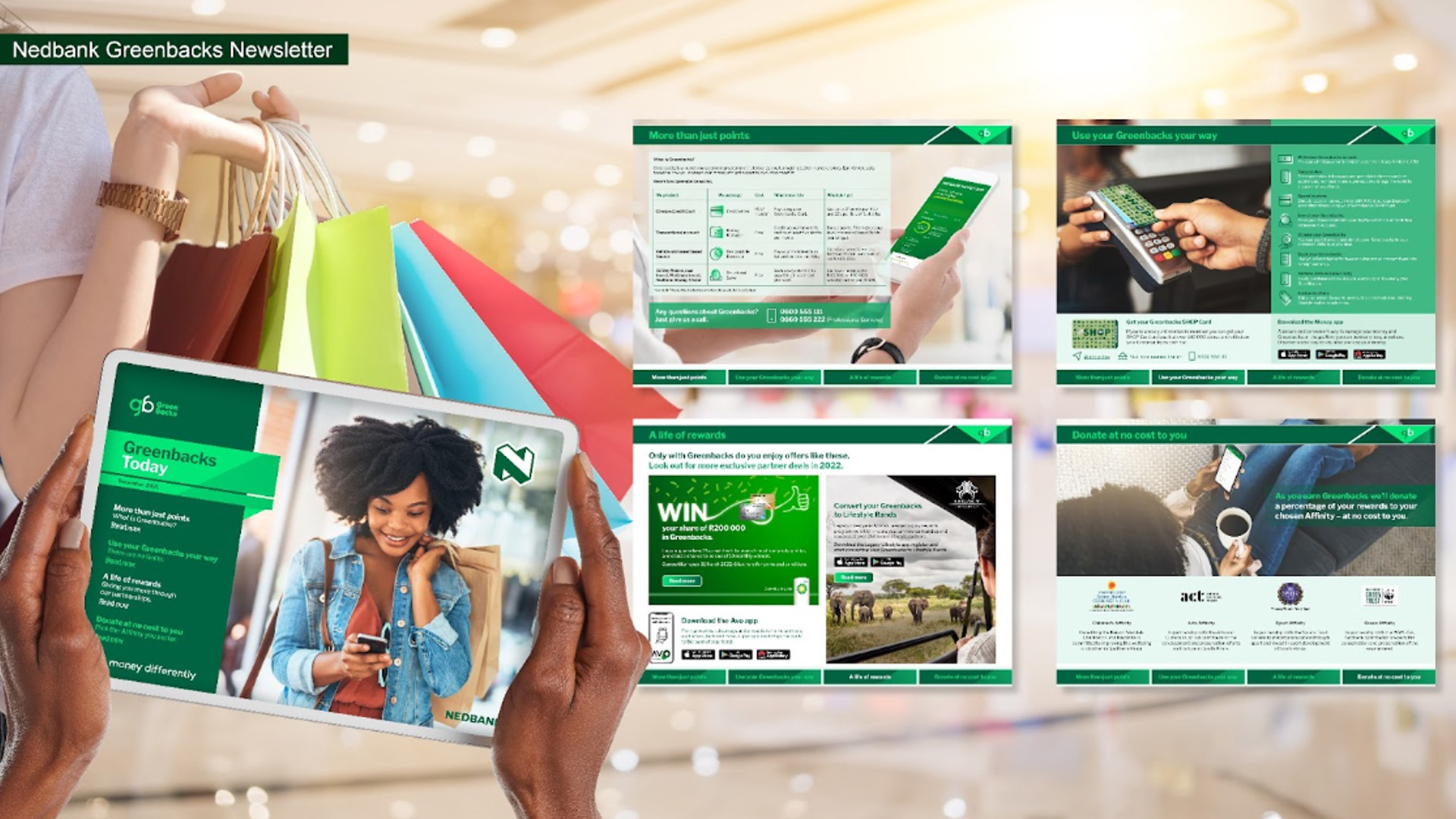 Nedbank - GreenBacks Newsletter, Direct Marketing