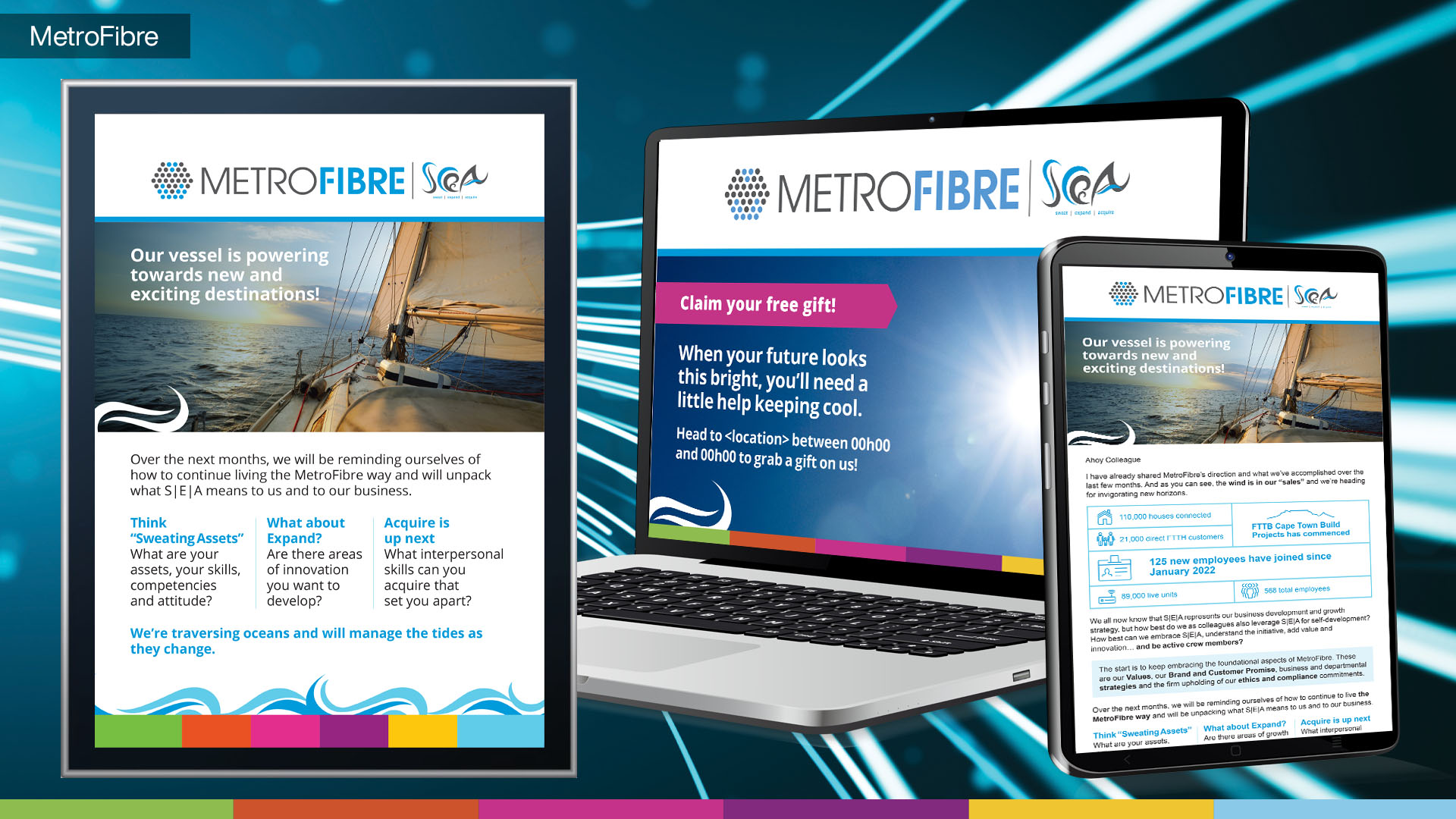 MetroFibre SEA - Internal Marketing Communications